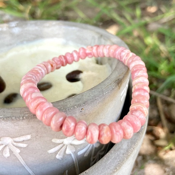 Rhodochrosite Bracelet - Picture 8 of 8